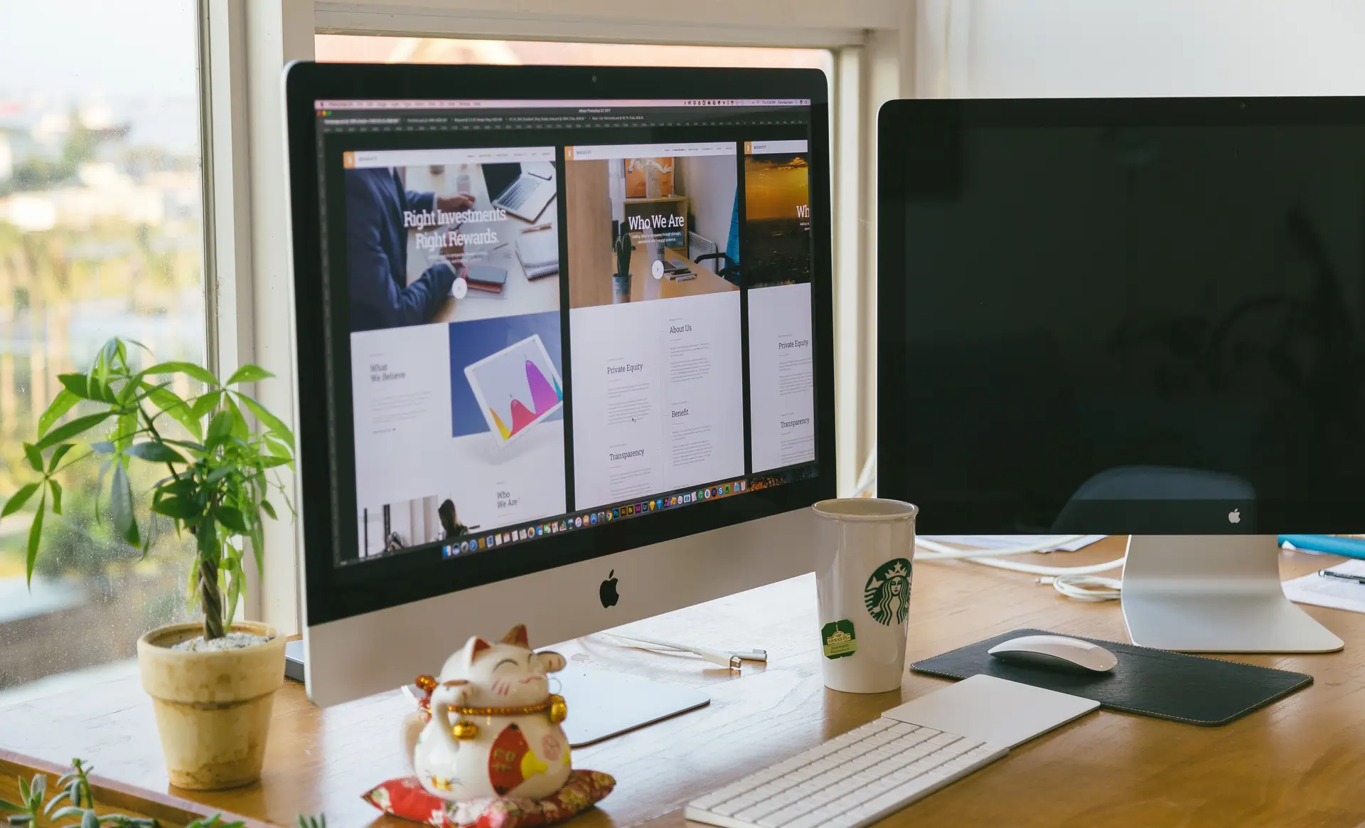 Webdesign mockup